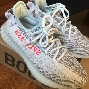 Yeezy boost 350 blue tint